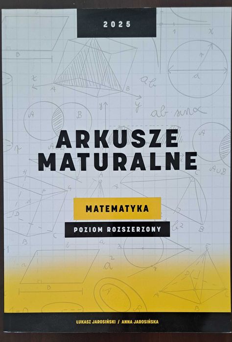 Arkusze Maturalne Matematyka, Jarosiński, poziom rozszerzony 2025