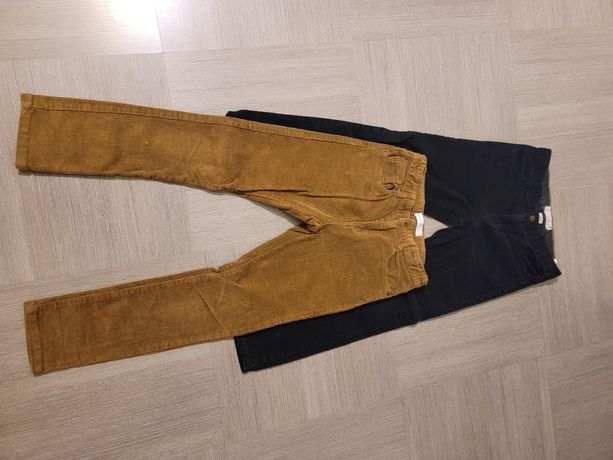 Брюки вельветовые zara, h&m