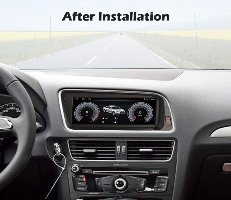 Radio FM RDS DAB+ CarPlay Android GPS WiFi 4G USB MP3 MP4 Nawi Audi Q5