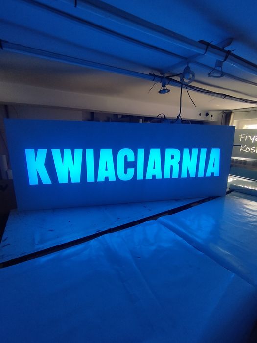 Kaseton reklamowy KWIACIARNIA