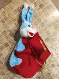 Заяц кролик мешок тапки подарок