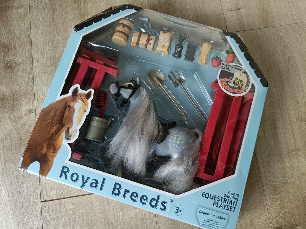 Royal Breeds figurka konika, stajnia i akcesoria