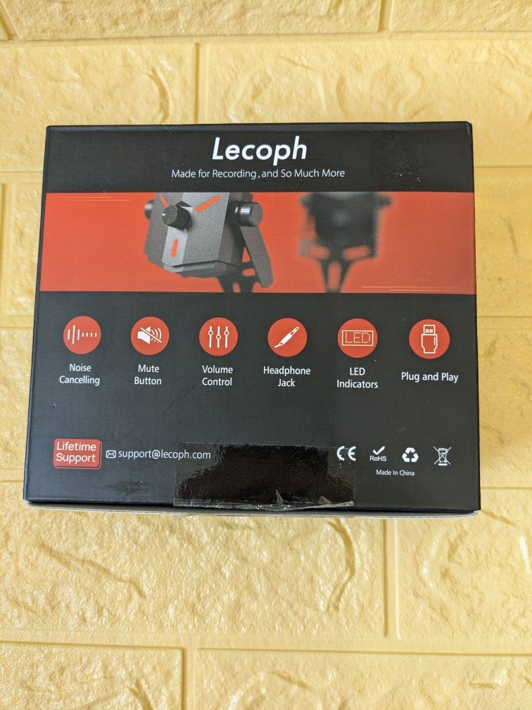 USB-Мікрофон Lecoph ZS1200B новий