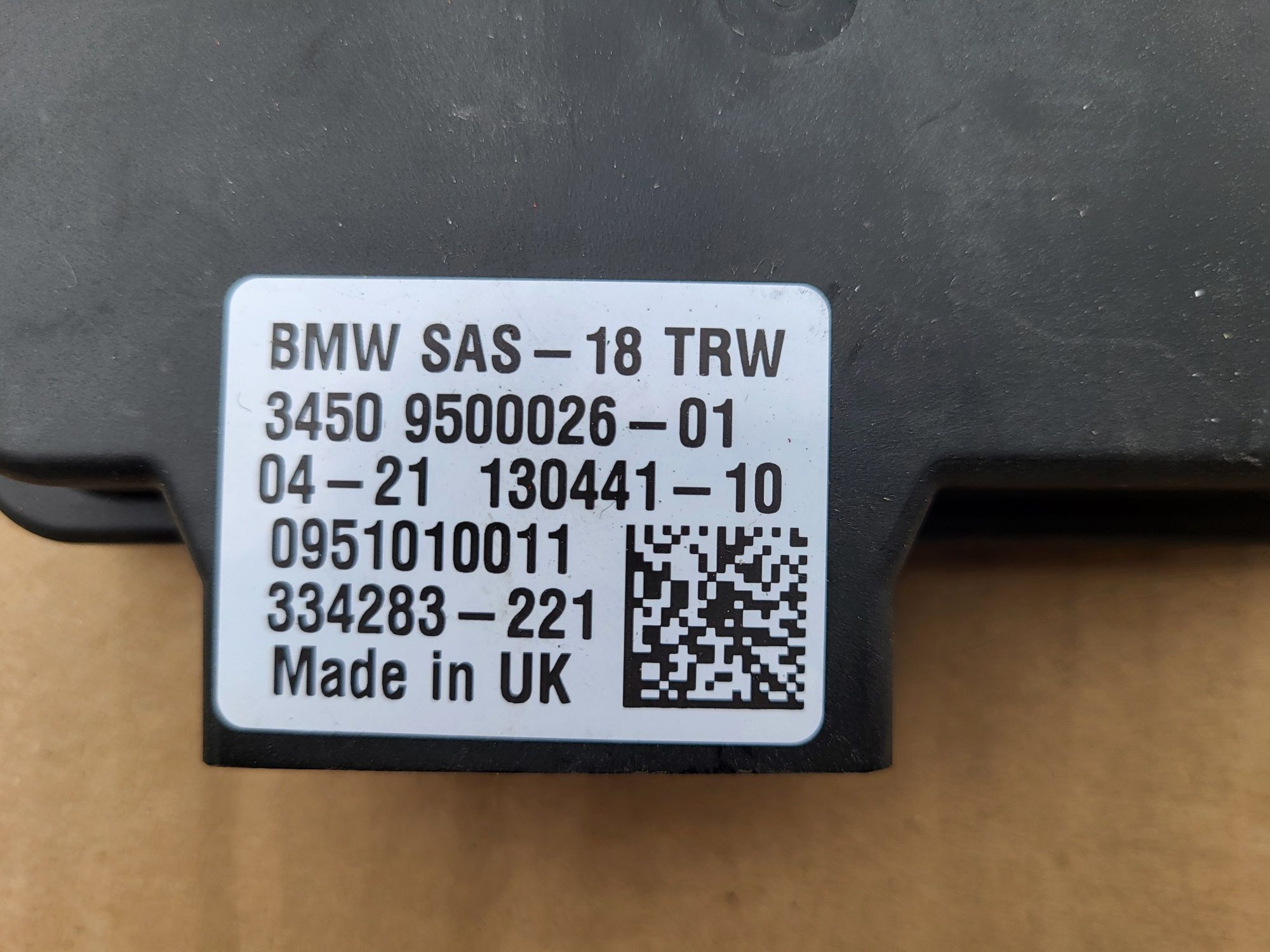 Moduł Sterownik SAS 026 bmw m4 G82 G83 m3 G80 G22 G20 G23 G05 G11