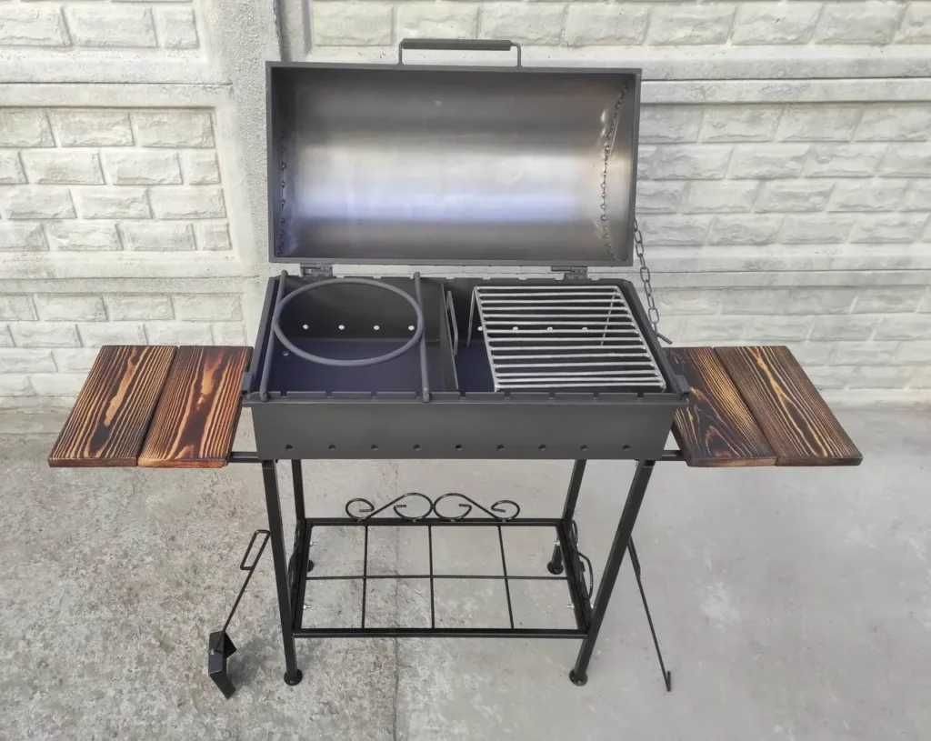 ОТ ЗАВОДА! 3/4/5/6 мм! Мангал Барбекю Гриль с Крышкой MP 65 BBQ