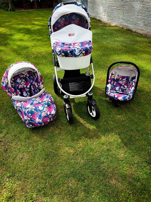 Wózek dziecięcy 3w1 Baby lux Tropical