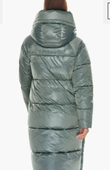 Зимовий плащ куртка пуховик 46-48 р