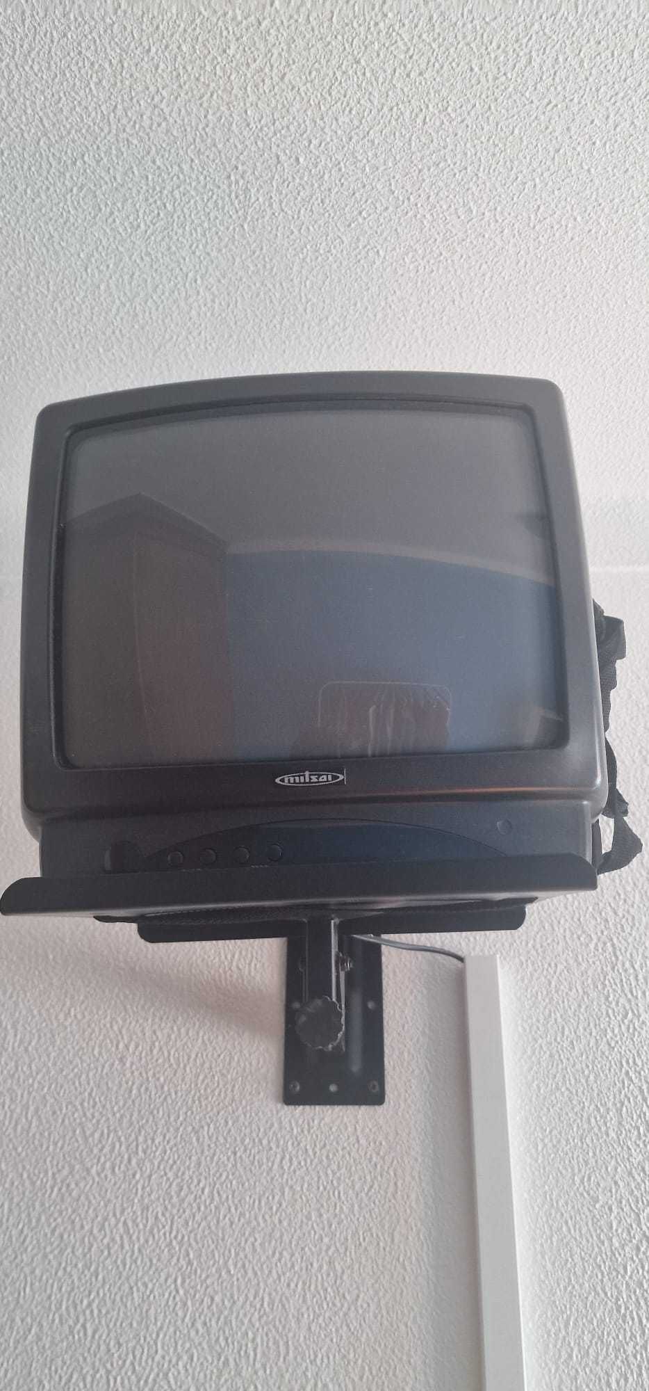 Tv Maior + Movel +Tv Menor + Suporte Parede