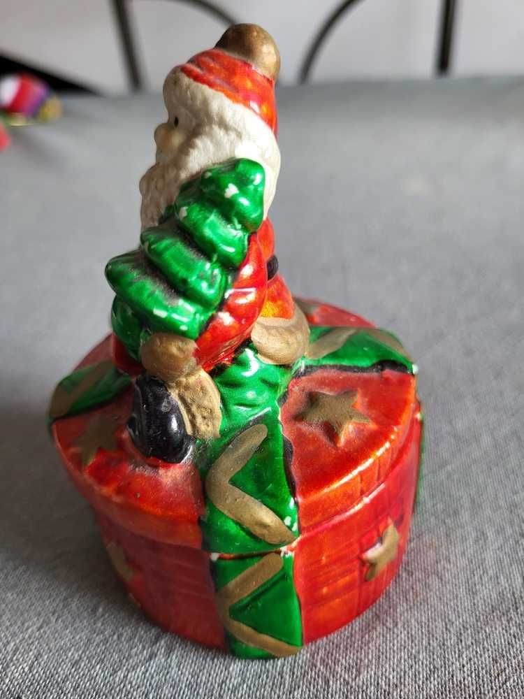 Caixa Pai Natal em Cerâmica
