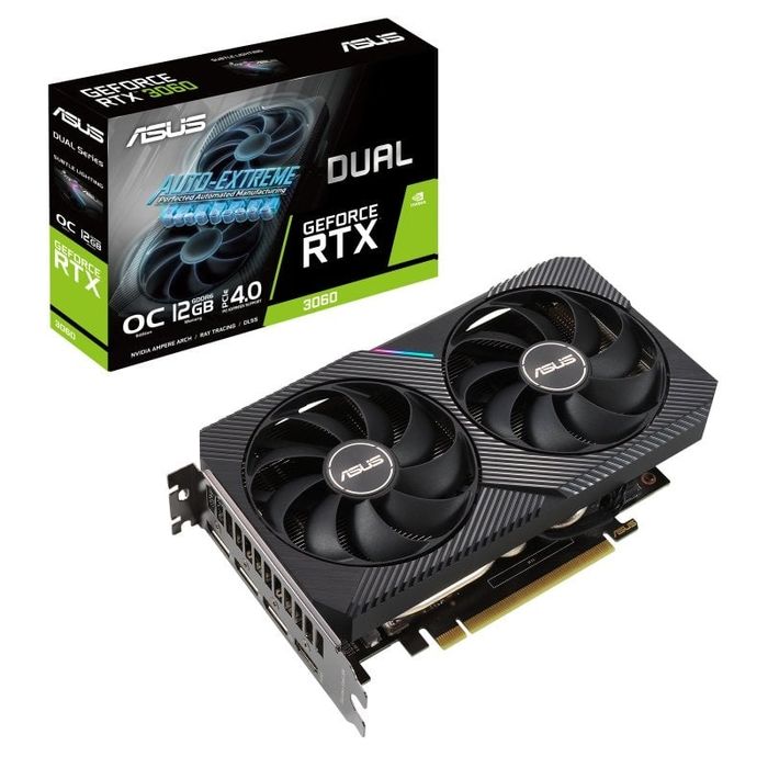 Placa Gráfica Asus Dual GeForce RTX 3060 OC Edition V2 12GB GDDR6