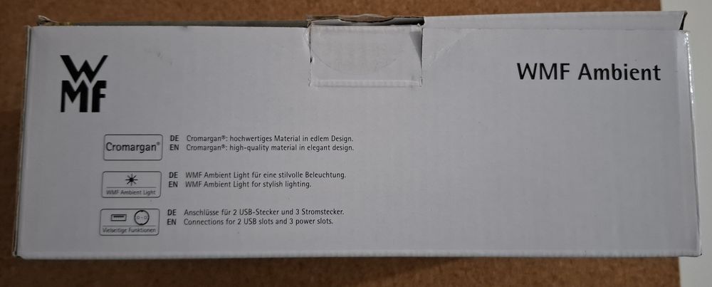 WMF Ambient Multi-Stecker Pro – listwa zasilająca z USB i podświetleni