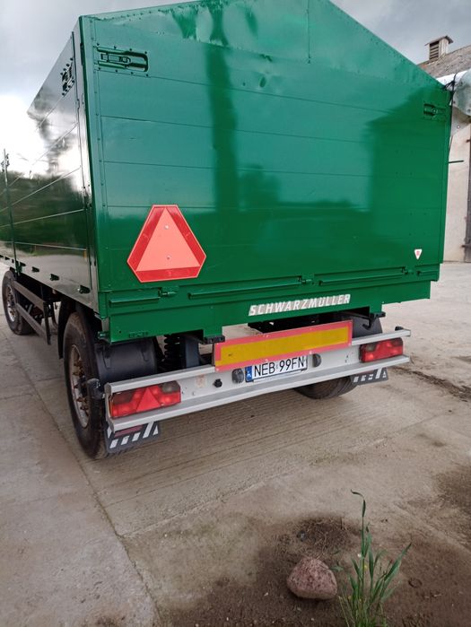 Przyczepa 18 ton do zboża sztywna sprowadzona z Niemiec