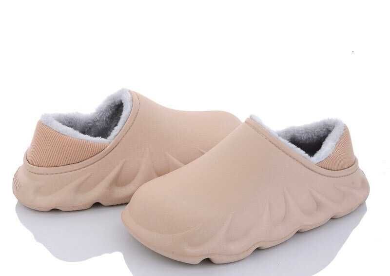 Теплые кроксы сабо, галоши для дачи резиновые, рабочая теплая обувь