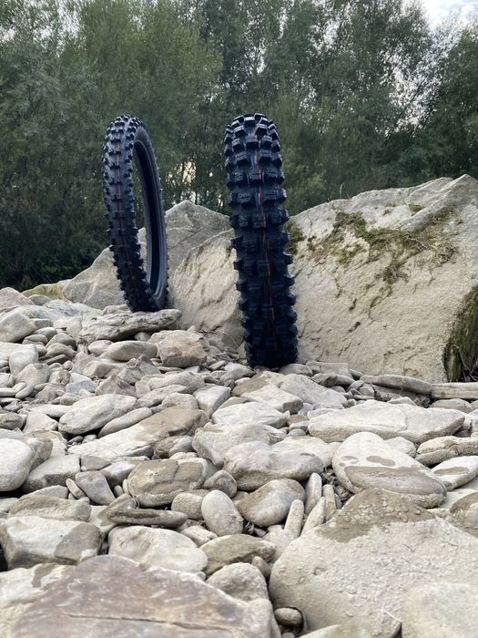 Мото шини ендуро комплект перед 90/100-21 зад 120/100-18 Мітас аналог