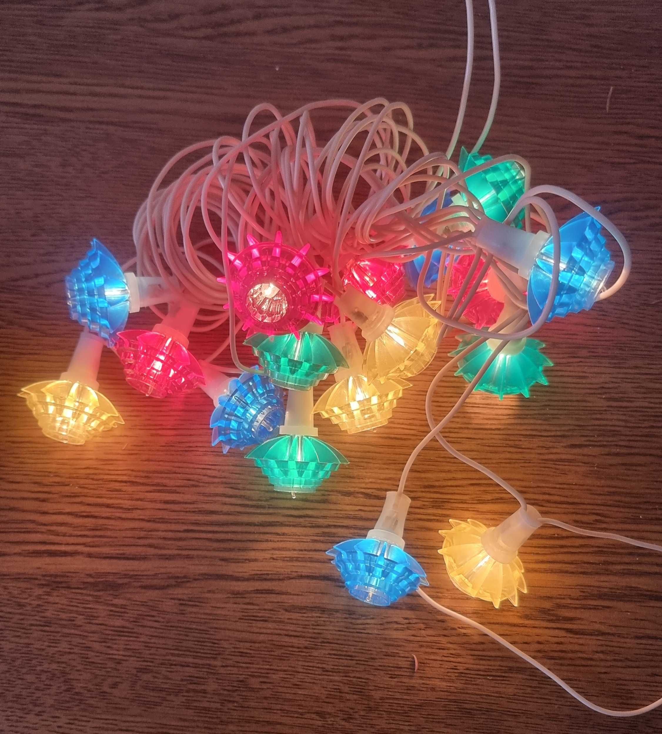 Lampki choinkowe PRL