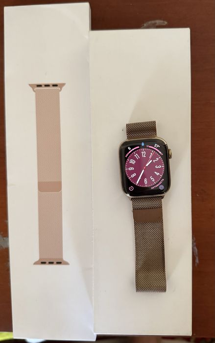 Apple Watch Series 9, 45 mm Steinless Gold GPS