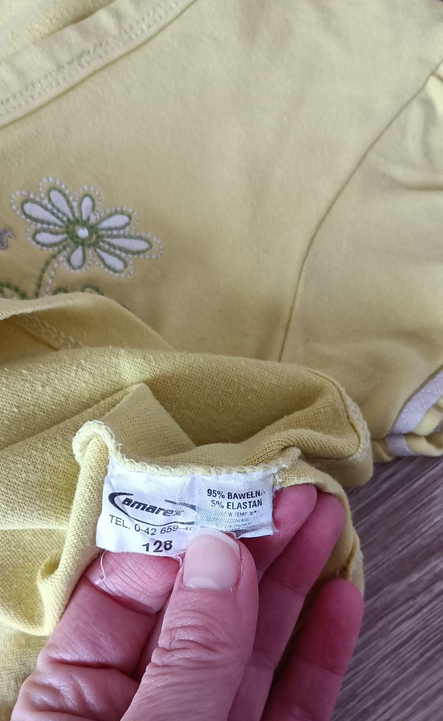 Amarex Zestaw ubrań dla dziewczynki, r. 128/134