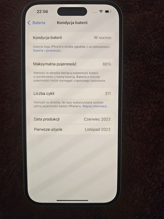 Iphone 15 88%, stan idealny