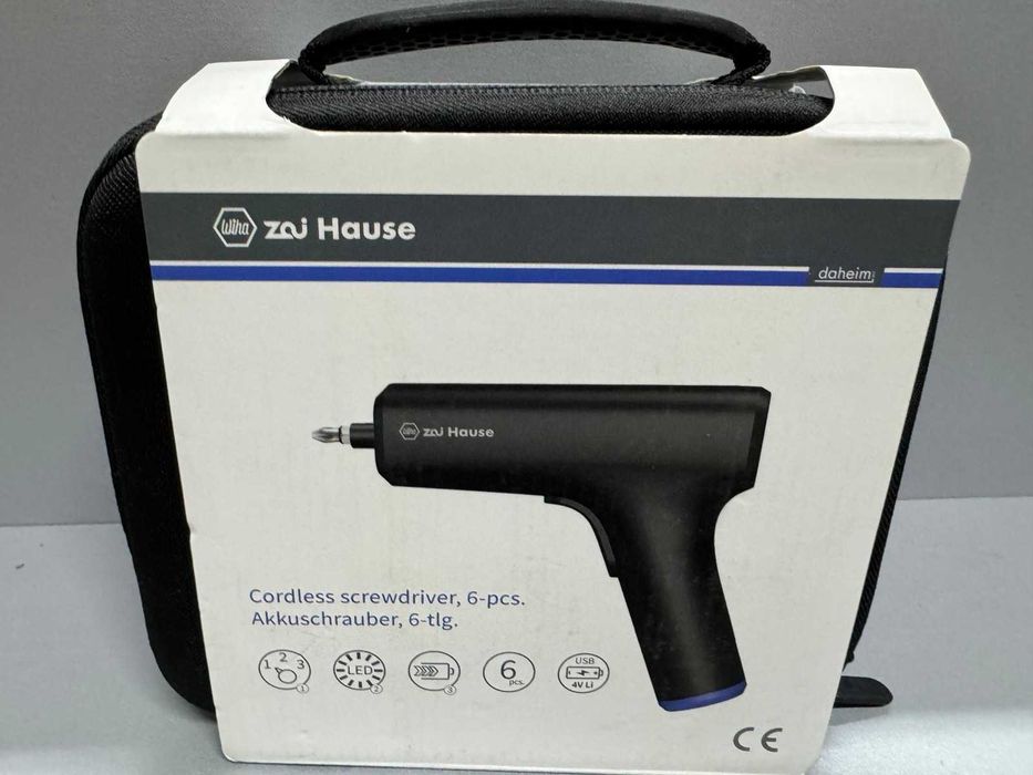 Wiha Zai Hause DHT0002 Мини-аккумуляторная отвертка НОВАЯ!