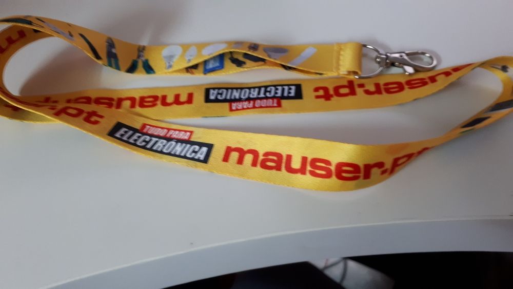 Porta chaves fita pescoço mauser