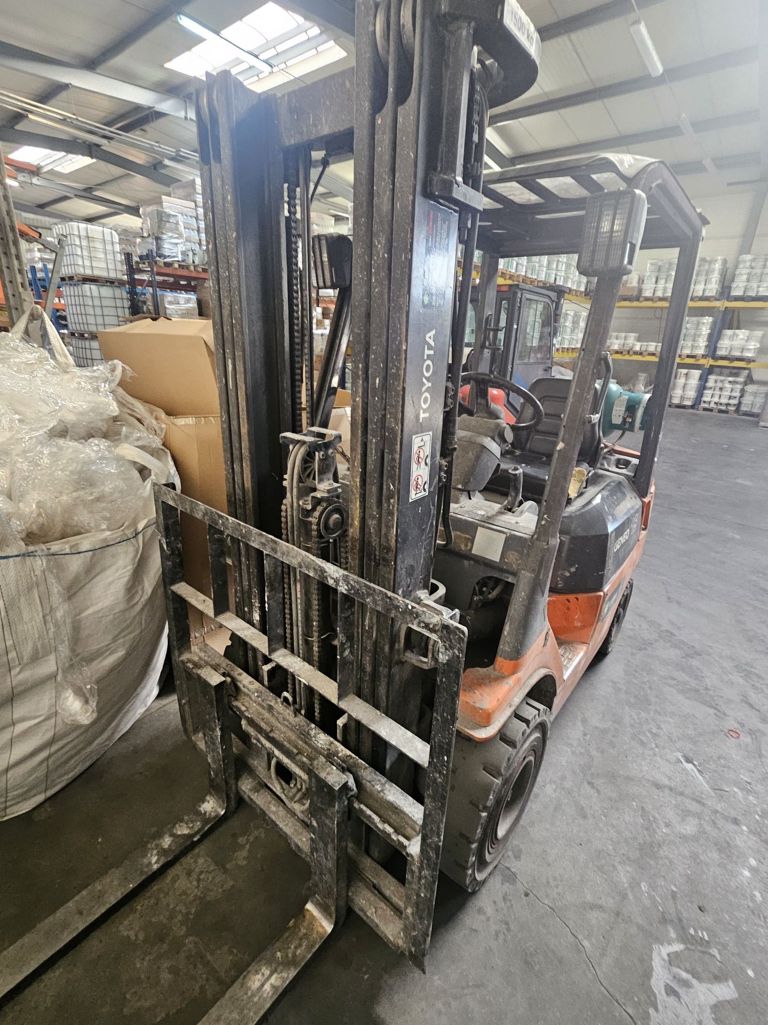 Wózek widłowy Toyota 7 1.5 T triplex  GAZ