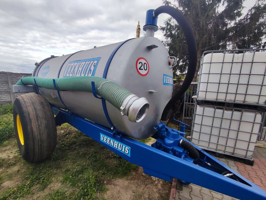 Beczka asenizacyjna beczkowóz VEENHUIS 5000 litrów