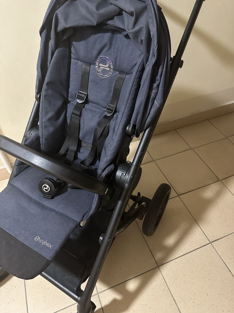 Wózek spacerowy cybex Balios S denim blue GRATIS folia i TORBA CYBEX