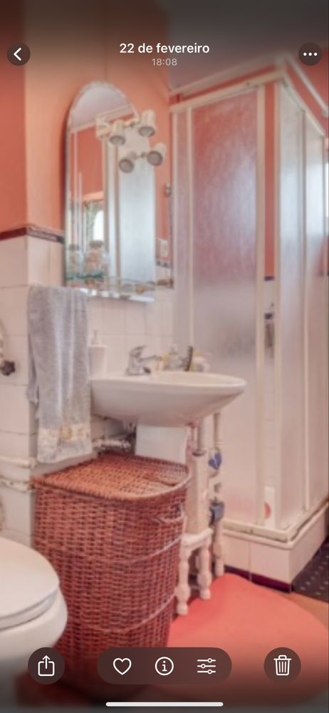 Lavatorio WC branco