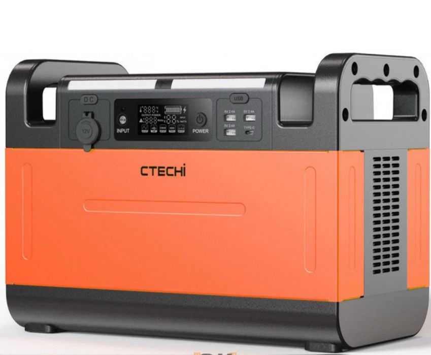 ТОП ПРОДАЖУ | Зарядна Станція 2400W 1210Вт*Год / ЧИСТИЙ СИНУС LiFePO4