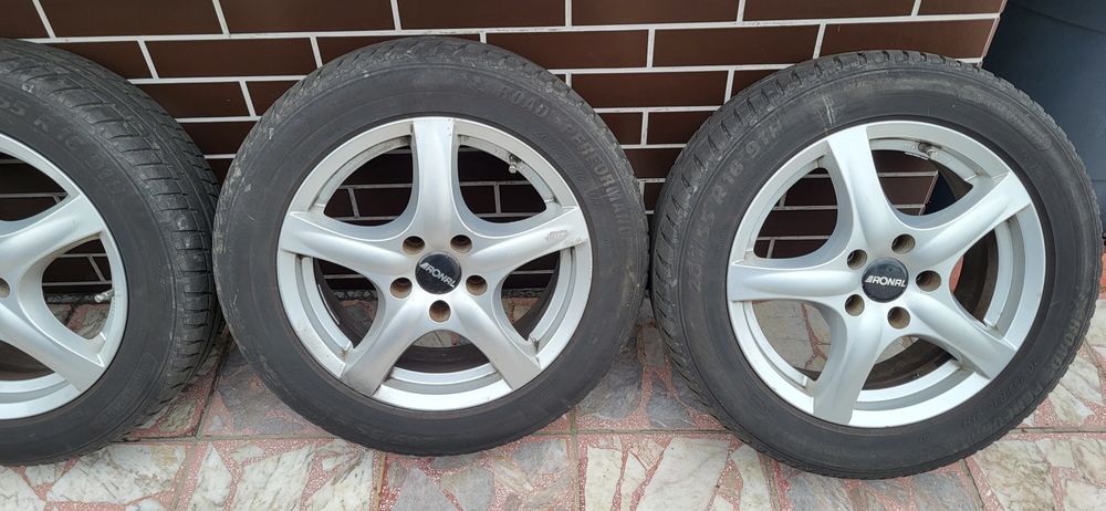 4x Felgi Opel z Oponami Ronal 16 6.5Jx16H2 ET 37 5x110