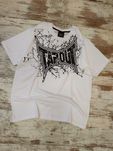 Футболка TAPOUT (WEB) sk8 y2k біла