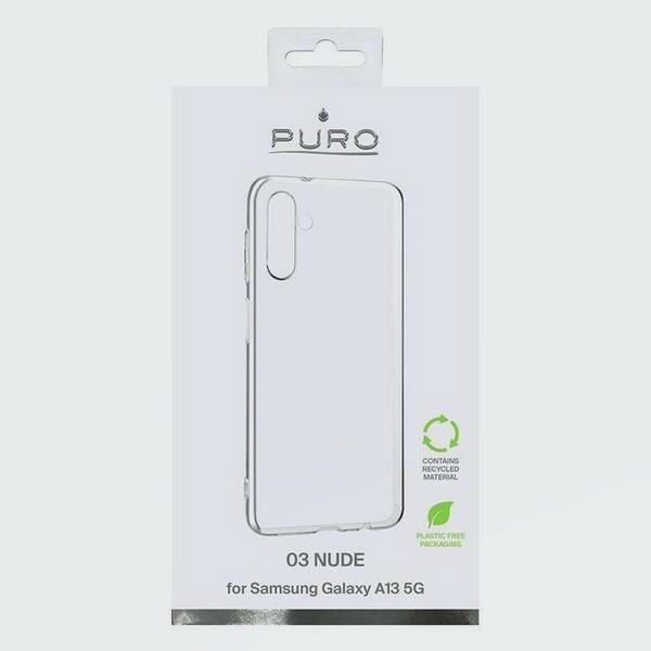 Etui Puro Nude 0.3 Samsung A13 5G A136 Przeźroczysty