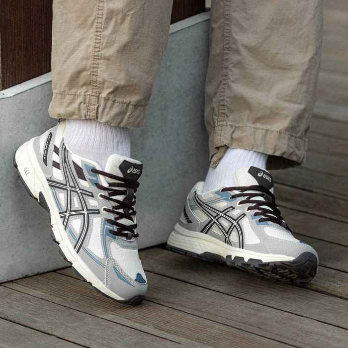 Мужские кожаные кроссовки Asics Gel-Venture 6 асікс асикс гель вентуре