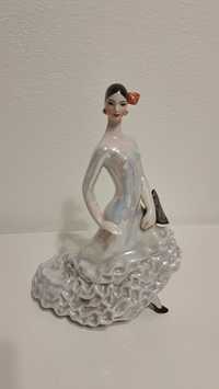 Porcelanowa figurka tancerki flamenco