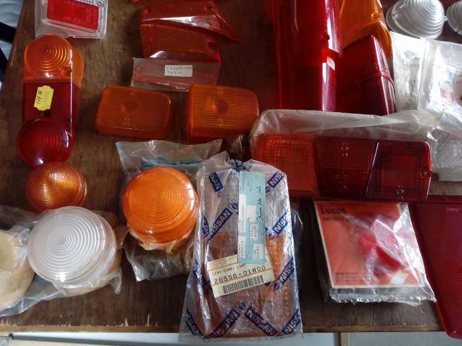 Clássicos antigos Vidros Farolim Novos Usados