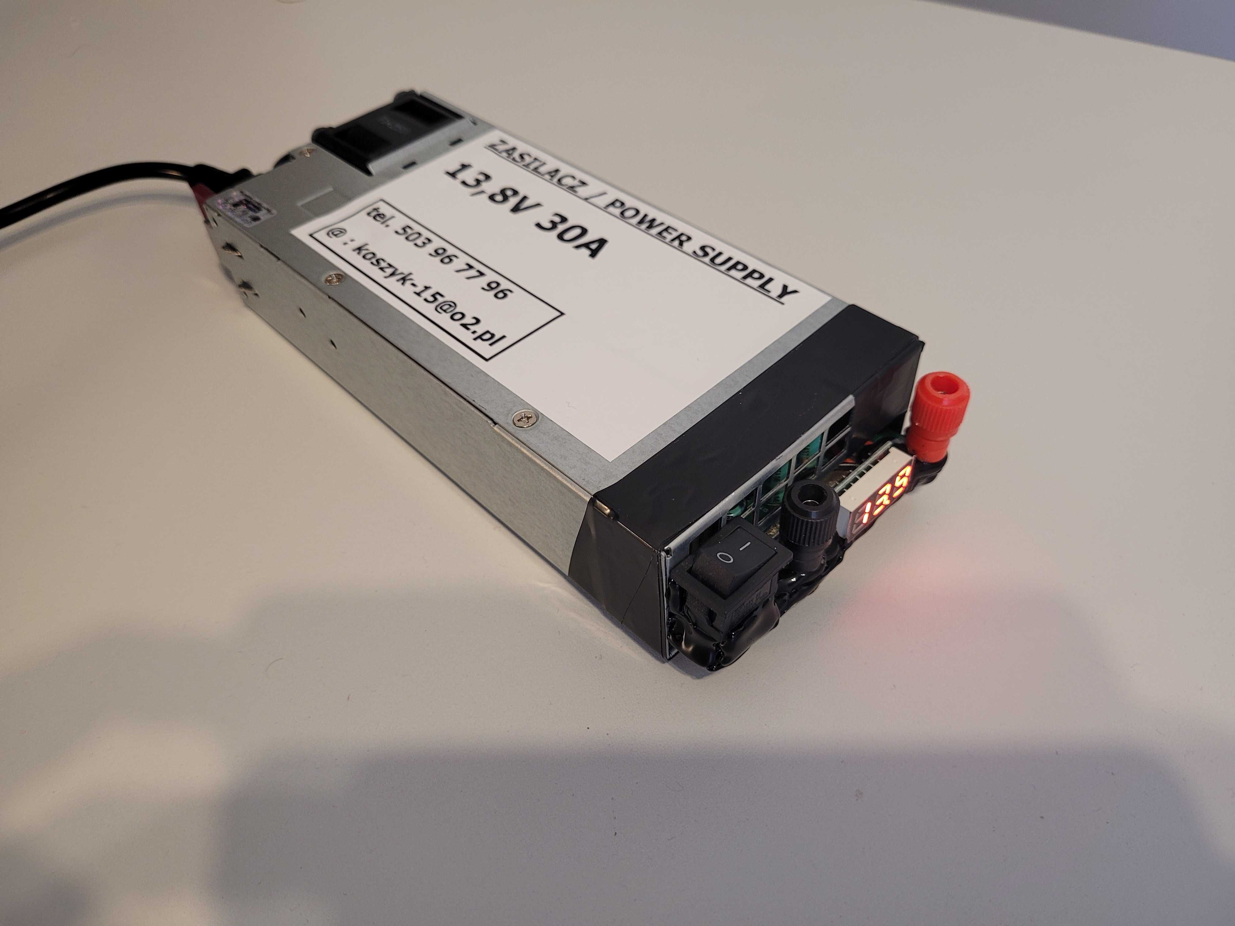 Zasilacz 13,8V 30/35A Woltomierz RADIO KF CB RADIO / FV / Gwarancja /