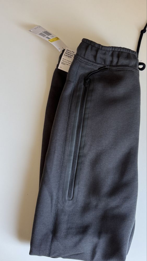 Nike Tech Fleece Anthracite w rozmiarze S drill black joggers