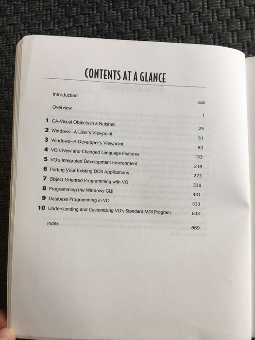 CA-Visual Objects - Sybex