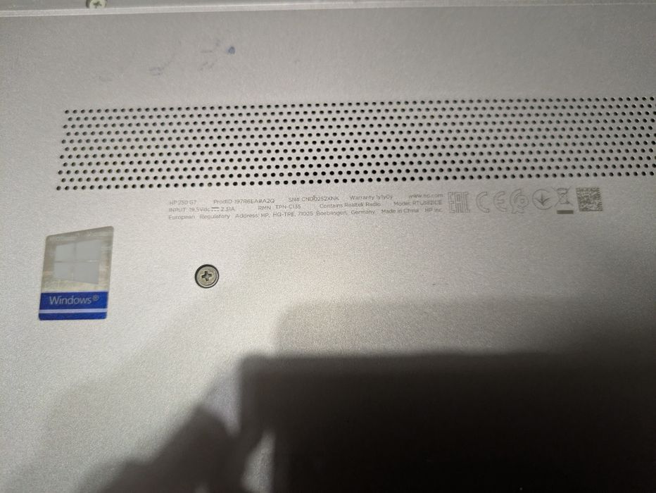 Ноутбук HP 250 G7