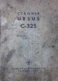 Ursus C-325, 25 instrukcja obsługi wraz katalogiem części zamiennych