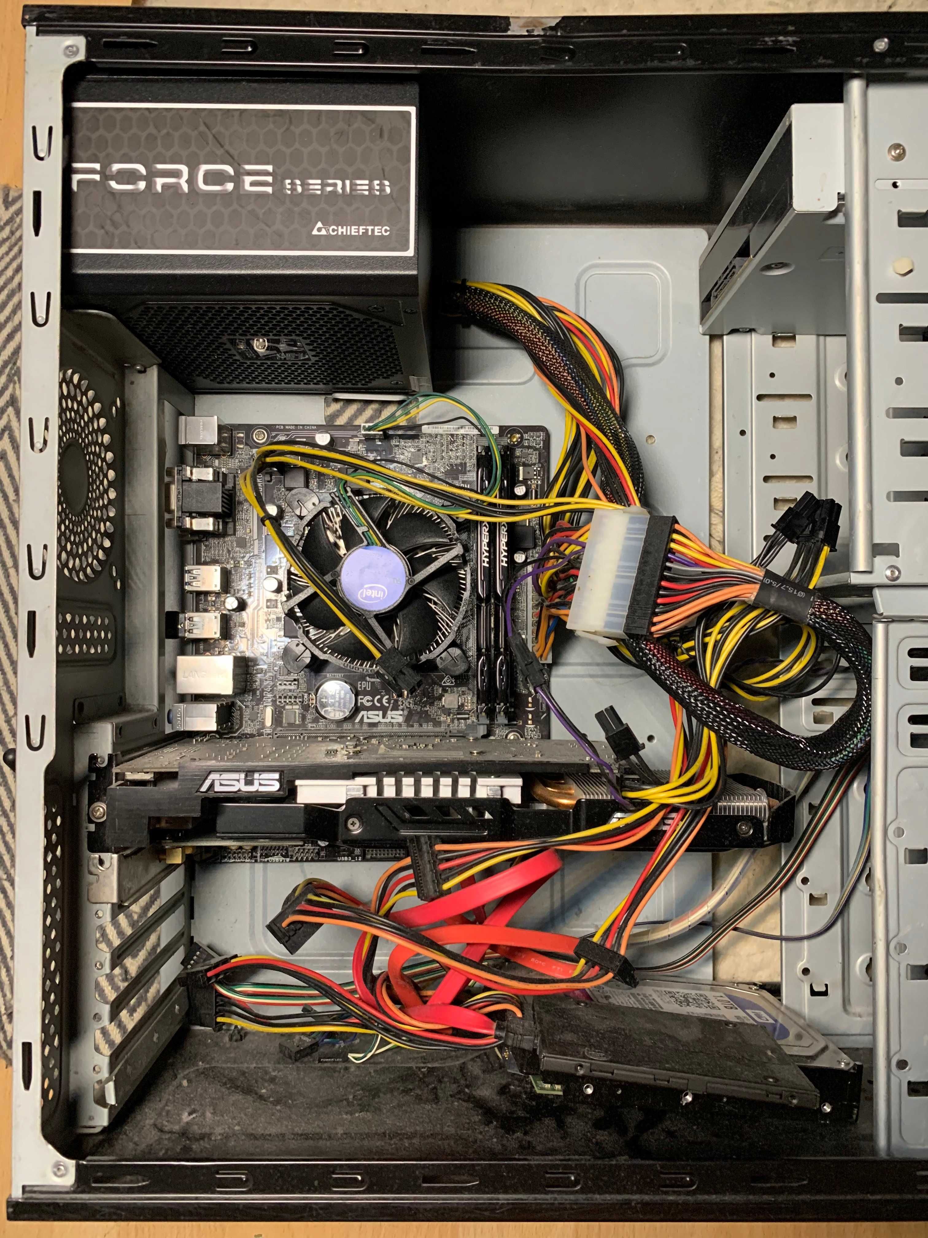 ПК i5-7500, GTX-650Ti, RAM 16gb