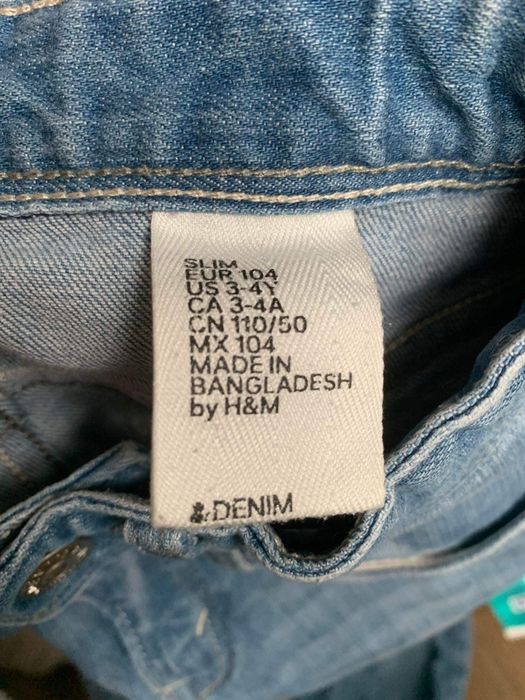Spodnie jeans r.104