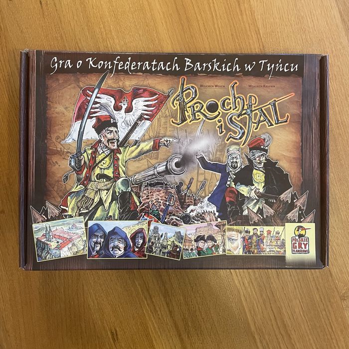 Proch i Stal gra planszowa  - unikat