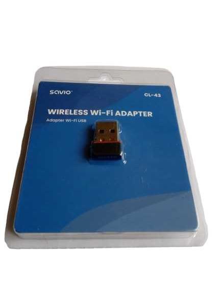 Adapter Wi-Fi USB (CL-43) SAVIO bezprzewodowy