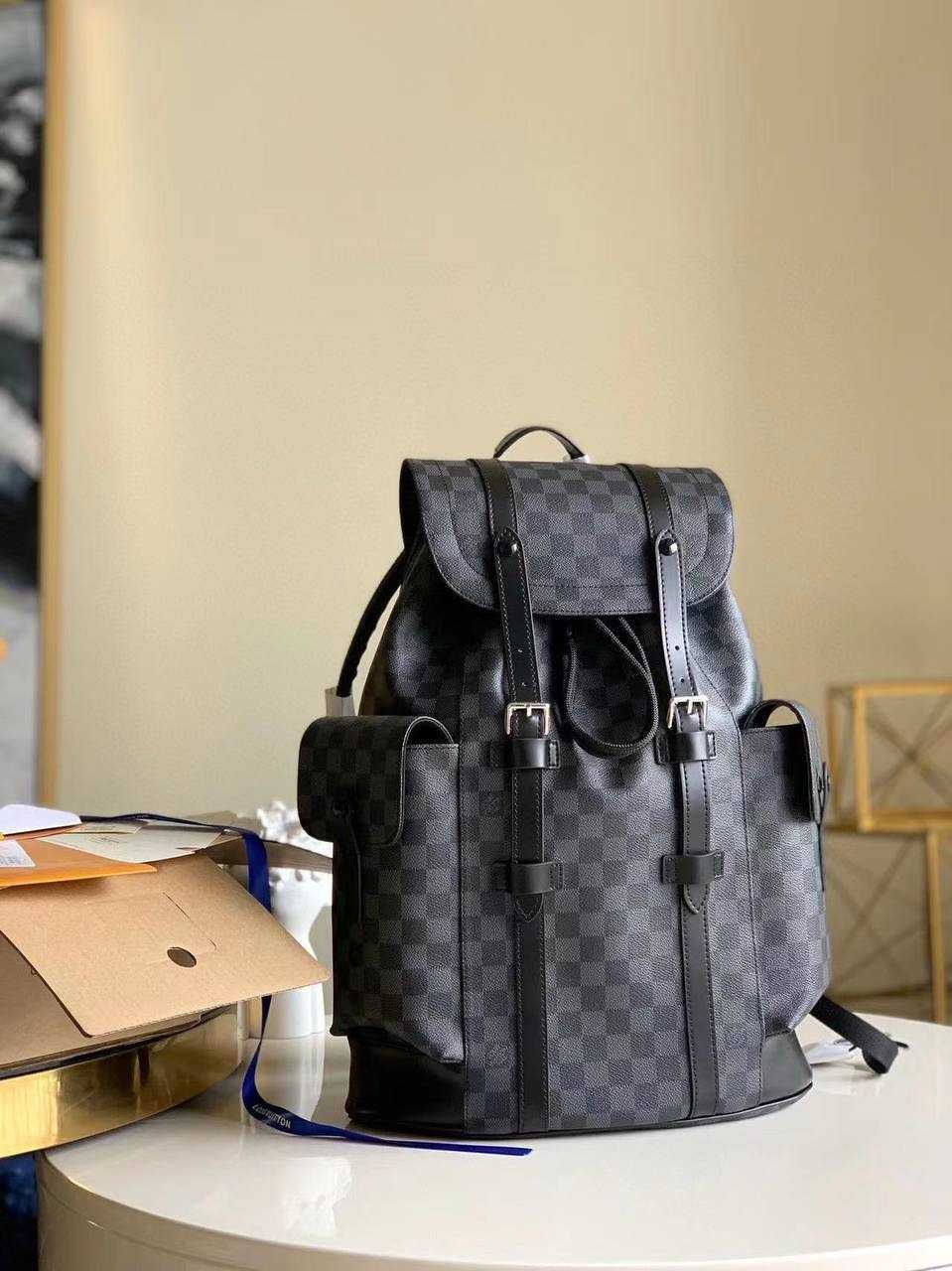 Оригинальный рюкзак Louis Vuitton Trio Black, новый.