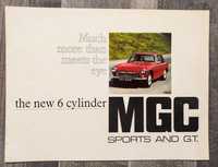 MGC Sports and GT - 1967 r. - folder, prospekt, broszura