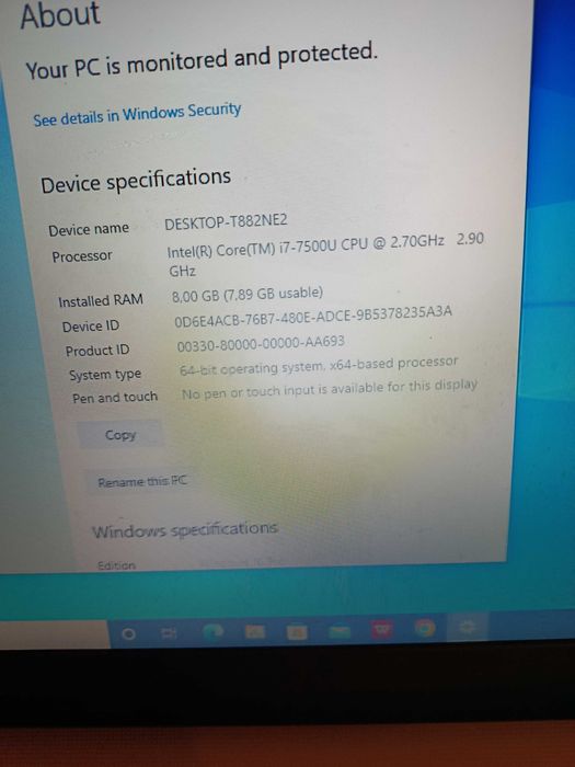 Portatil Asus A541U i7 com windows 11, impecavel