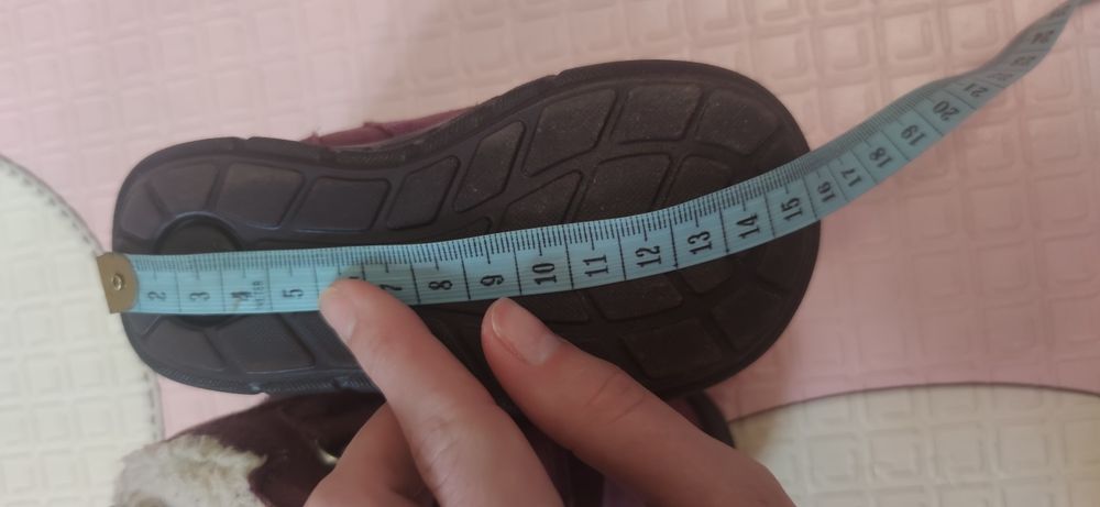 Зимние сапоги ботинки Ecco на девочку 22 размер