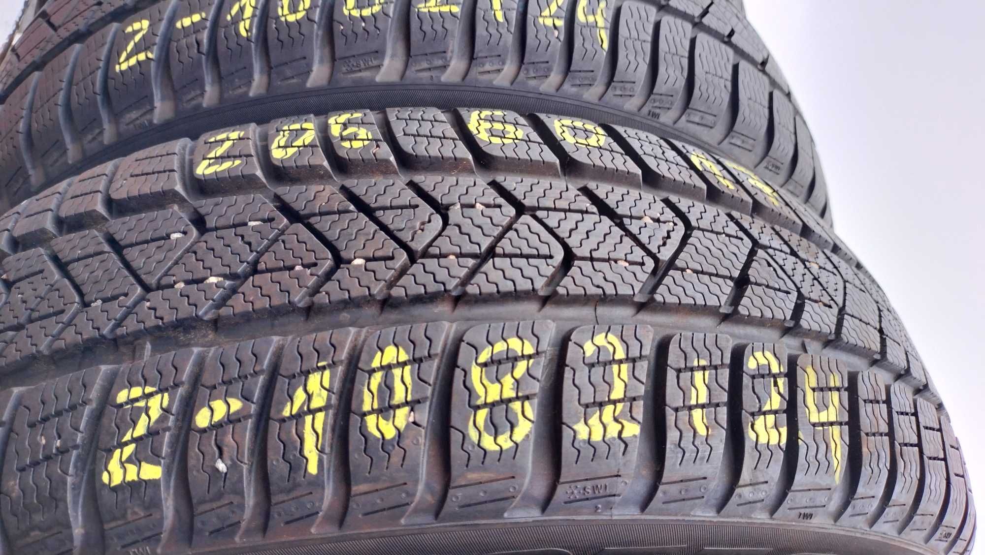 205/60r17 93H (Z1082/24)02 4szt 6/7mm Sottozero 3 PIRELLI ZIMOWE
