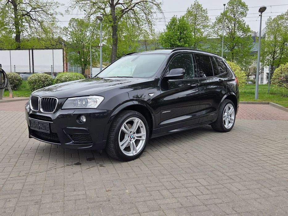 BMW X3 2.0 D M-Pakiet Zewnętrzny Wewnętrzny 100% Oryginał Serwis